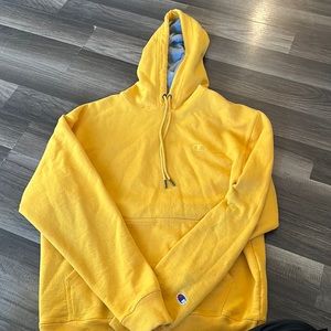 Yellow Champion Hoodie